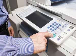 Why is renting a copier profitable?