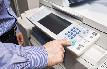 Why is renting a copier profitable?